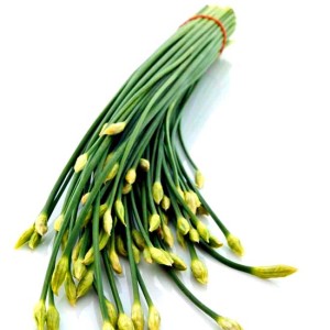 Chinese Chive Wiyh Flower